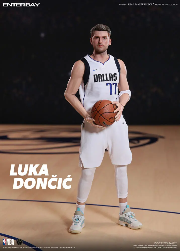 NBA Collection Real Masterpiece Actionfigur 1/6 Luka Doncic 30 cm termékfotó