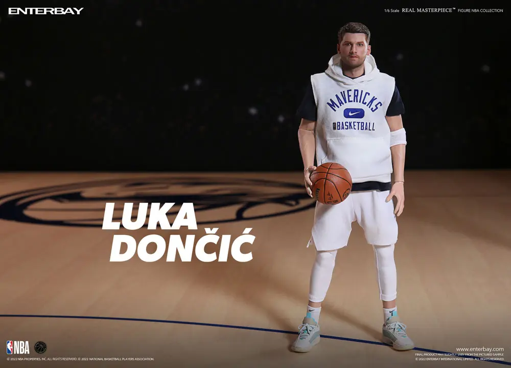 NBA Collection Real Masterpiece Actionfigur 1/6 Luka Doncic 30 cm termékfotó