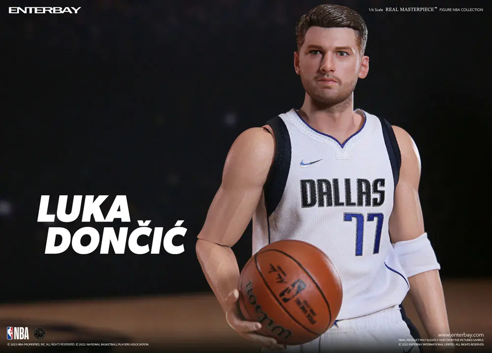 NBA Collection Real Masterpiece Actionfigur 1/6 Luka Doncic 30 cm termékfotó