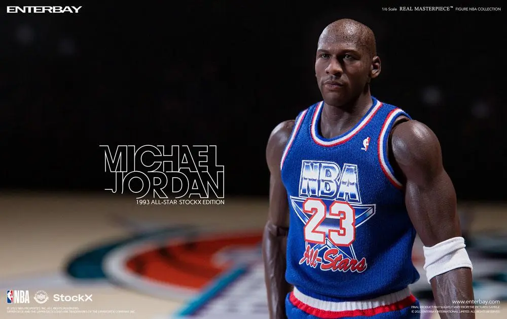 NBA Collection Real Masterpiece Actionfigur 1/6 Michael Jordan All Star 1993 Limited Edition 30 cm Produktfoto