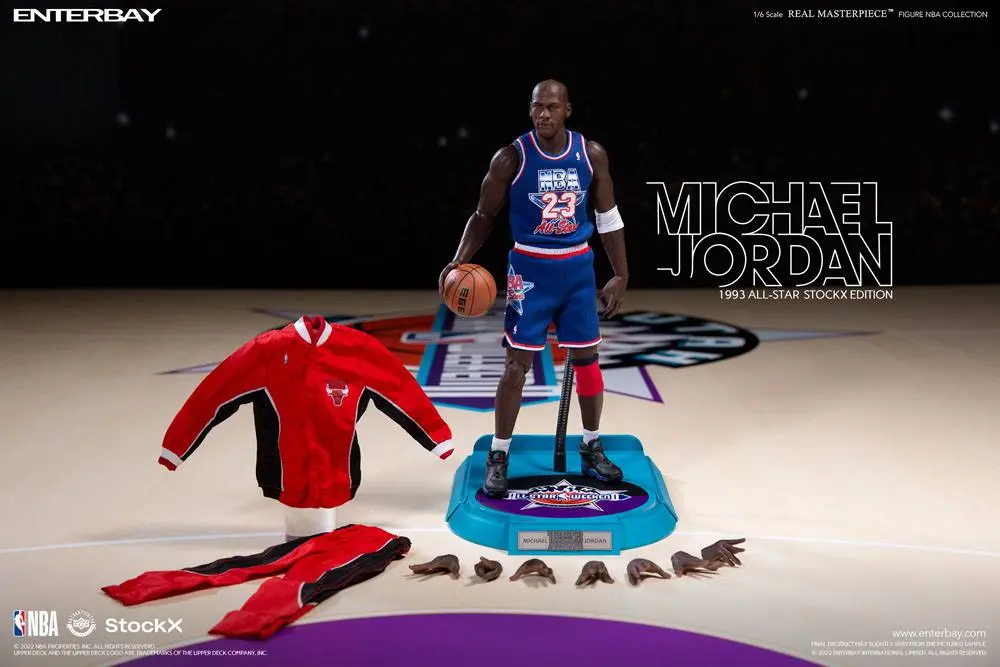NBA Collection Real Masterpiece Actionfigur 1/6 Michael Jordan All Star 1993 Limited Edition 30 cm Produktfoto