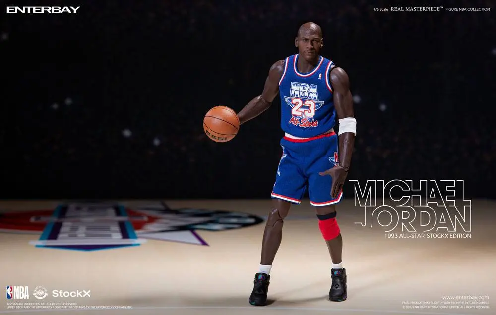 NBA Collection Real Masterpiece Actionfigur 1/6 Michael Jordan All Star 1993 Limited Edition 30 cm Produktfoto