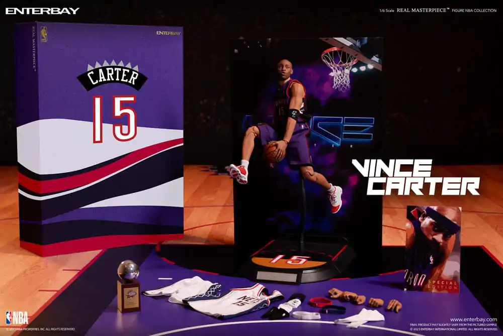 NBA Collection Real Masterpiece Actionfigur 1/6 Vince Carter Special Edition 30 cm termékfotó