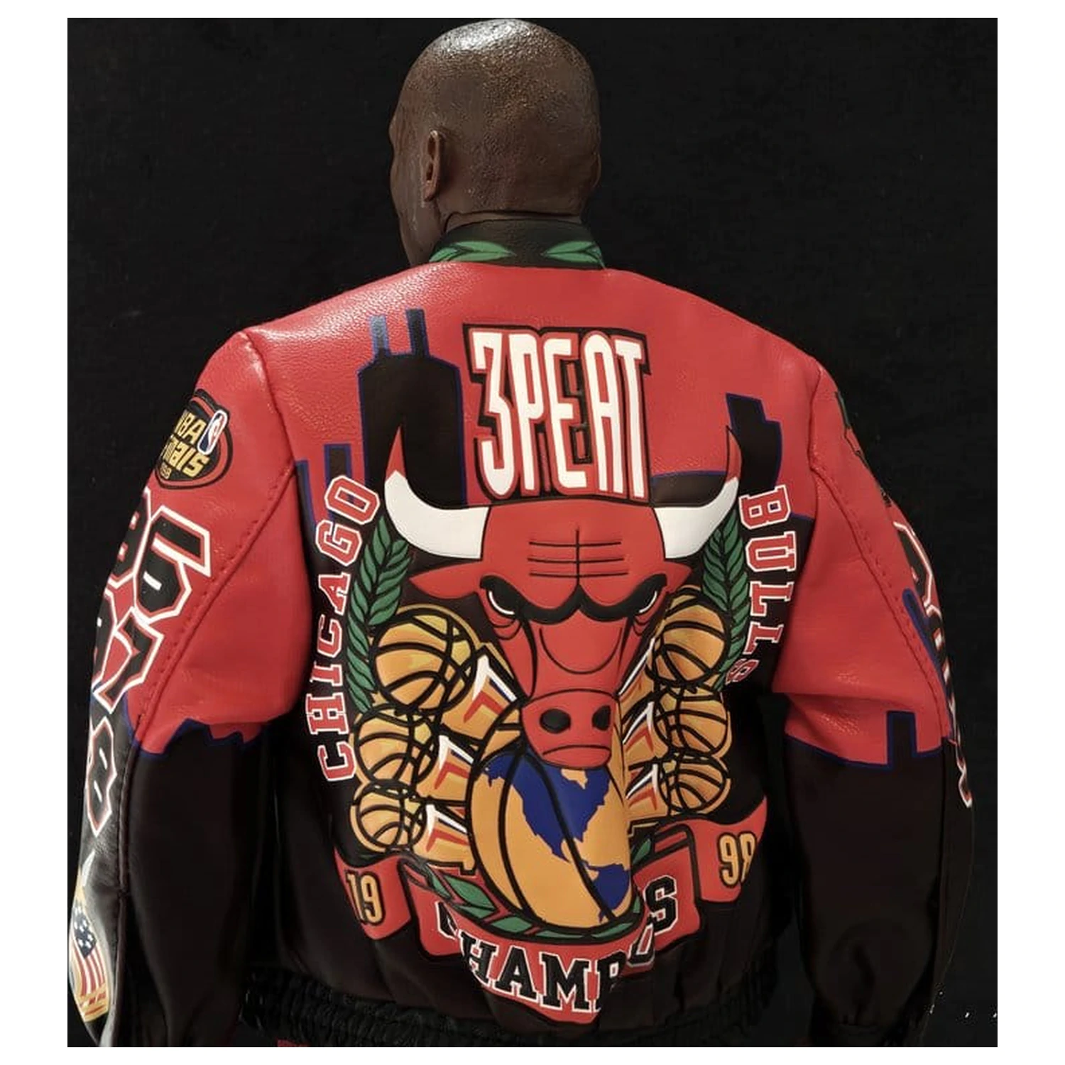 NBA Collection Real Masterpiece Actionfigur 1/6 Michael Jordan Series 2 (Road Jersey Edition) 33 cm Produktfoto