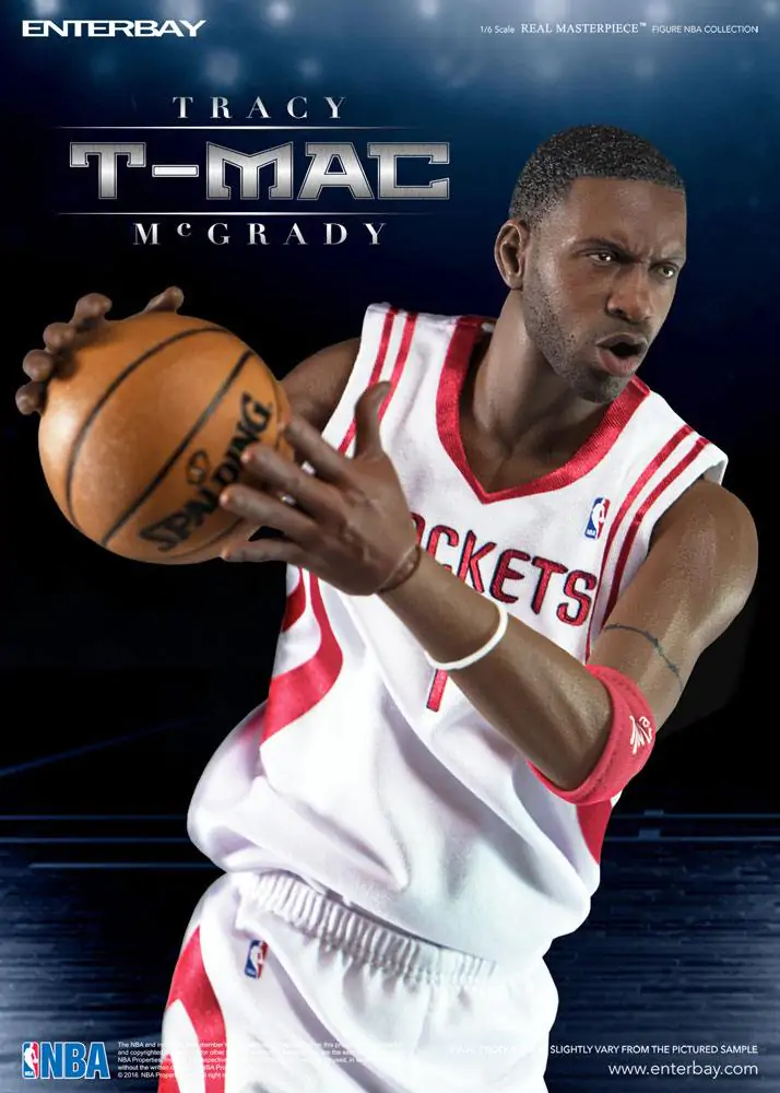 NBA Collection Real Masterpiece Actionfigur 1/6 Tracy McGrady Limited Retro Edition 30 cm termékfotó