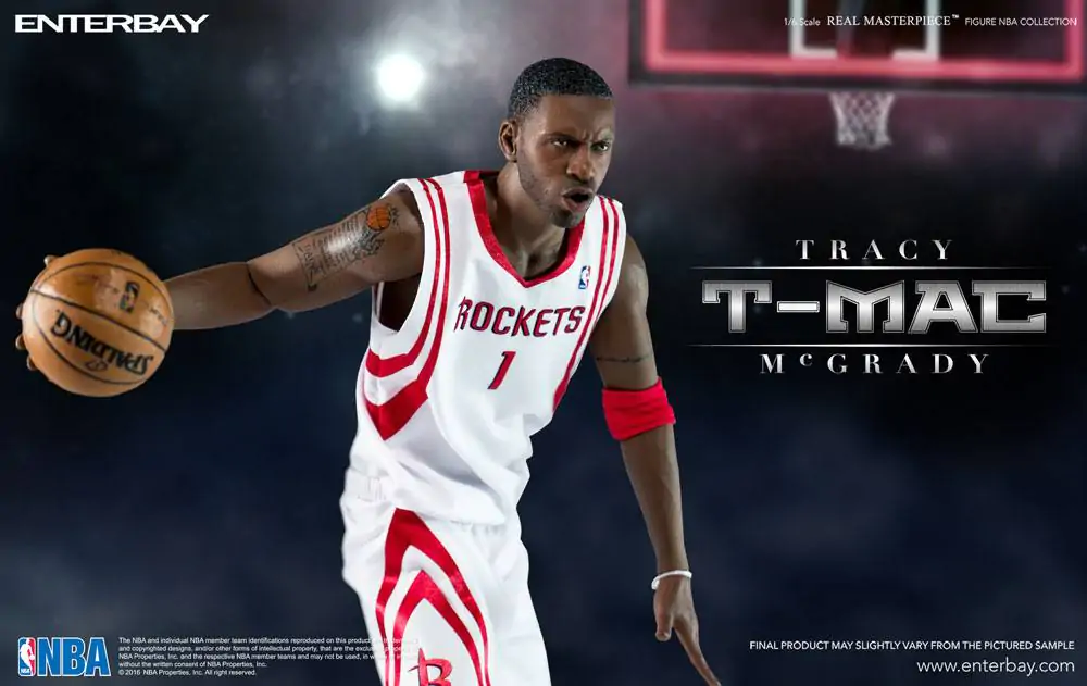 NBA Collection Real Masterpiece Actionfigur 1/6 Tracy McGrady Limited Retro Edition 30 cm termékfotó