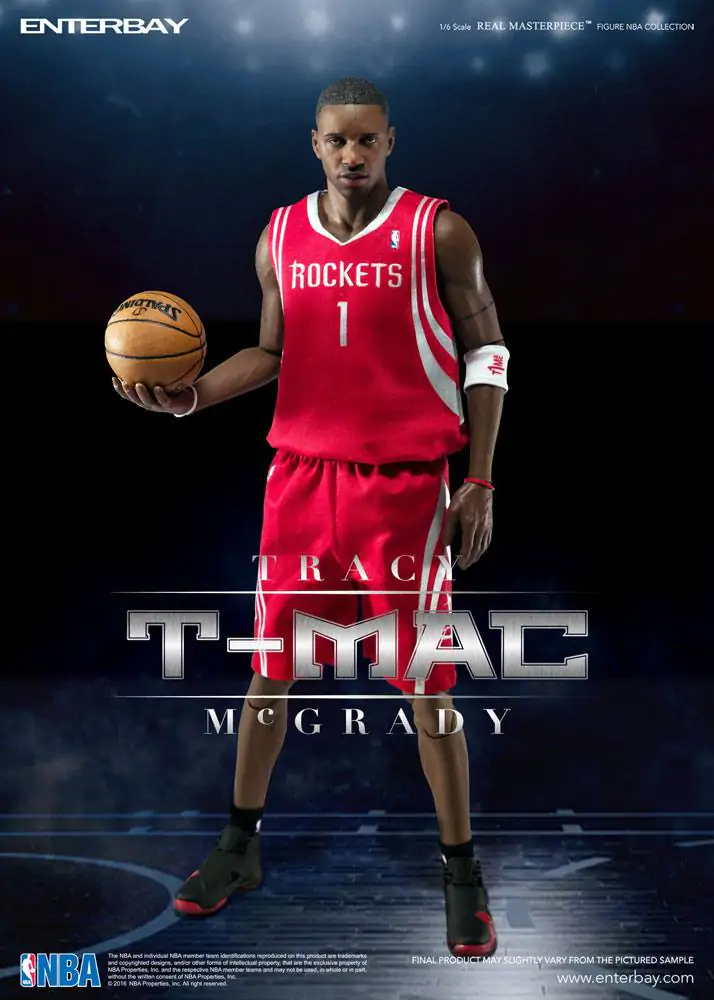 NBA Collection Real Masterpiece Actionfigur 1/6 Tracy McGrady Limited Retro Edition 30 cm termékfotó
