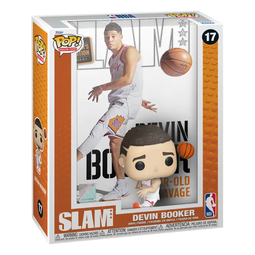 NBA Cover POP! Basketball Vinyl Figur Devin Booker (SLAM Magazin) 9 cm termékfotó