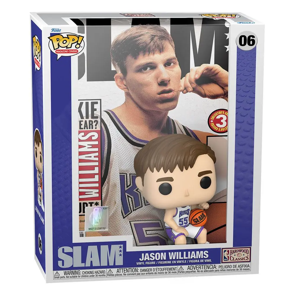 NBA Cover POP! Basketball Vinyl Figur Jason Williams (SLAM Magazin) 9 cm termékfotó