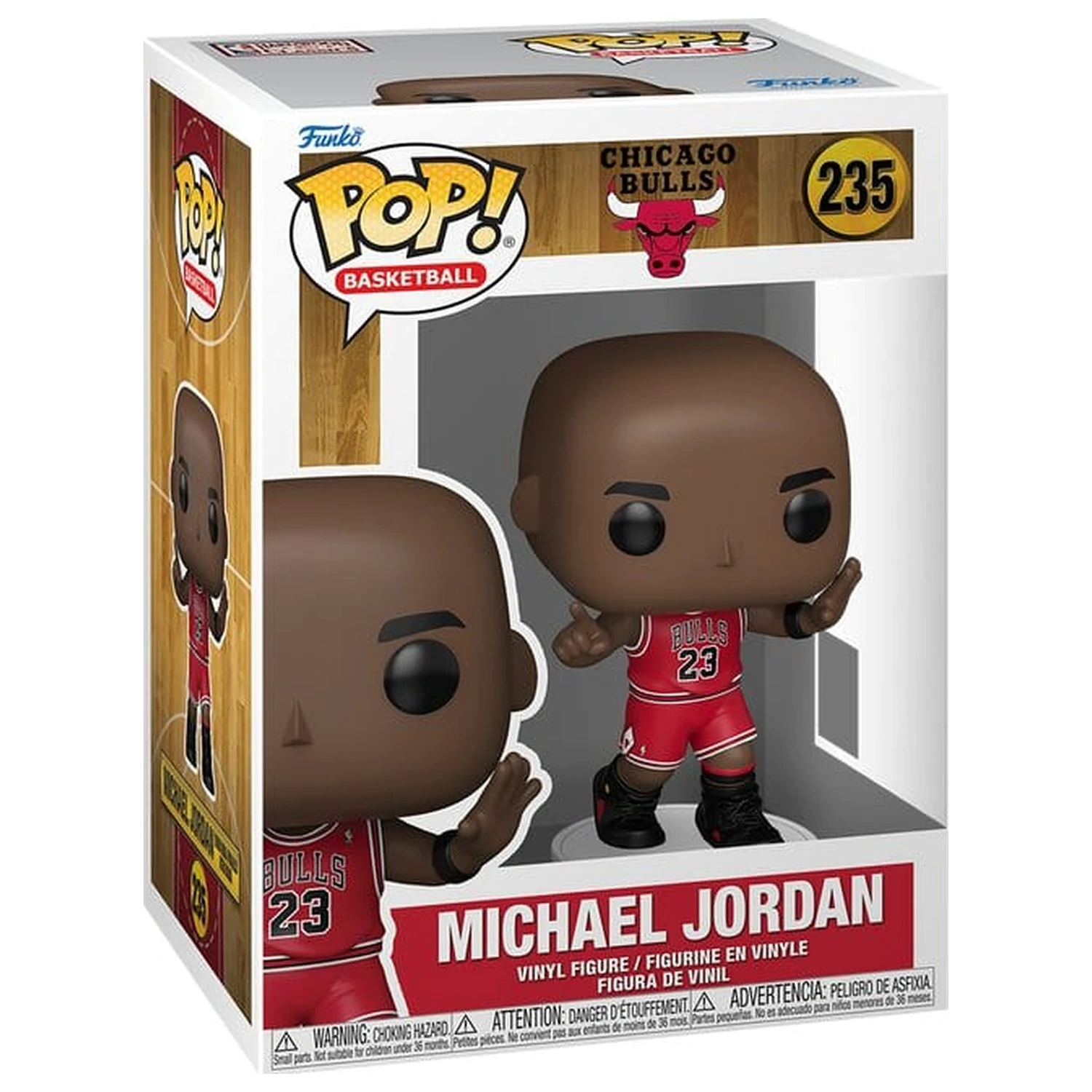 NBA Funko POP! Basketball Vinyl Figur Bulls- Michael Jordan (6th Ring) 9 cm Produktfoto