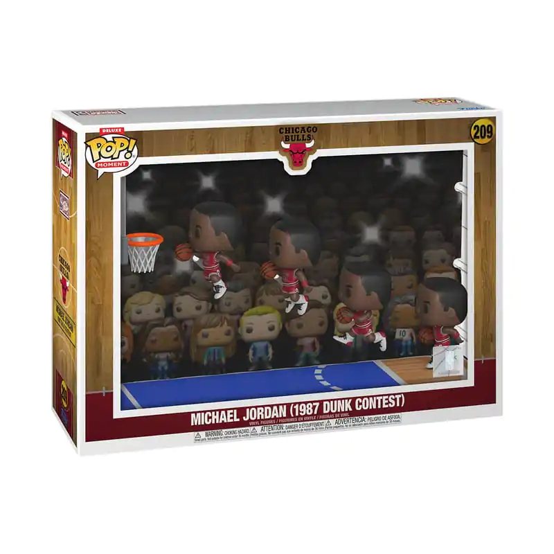 NBA Funko POP Moments Deluxe Vinyl Figuren Bulls-MJ ('87 Dunk Contest) 9 cm Produktfoto