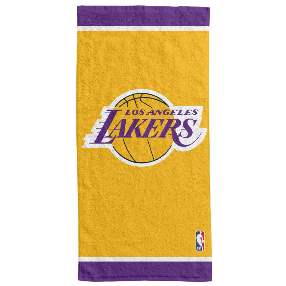 NBA Lakers Baumwolle Strandtuch Produktfoto