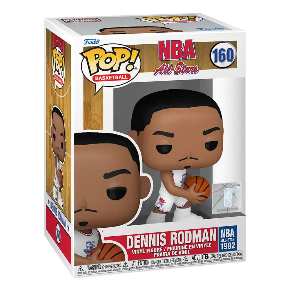 NBA Legends POP! Sports Vinyl Figur Dennis Rodman (1992) 9 cm termékfotó