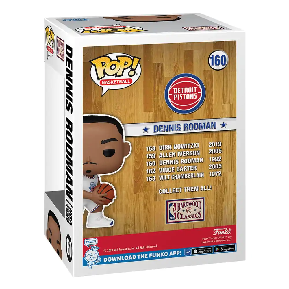 NBA Legends POP! Sports Vinyl Figur Dennis Rodman (1992) 9 cm termékfotó