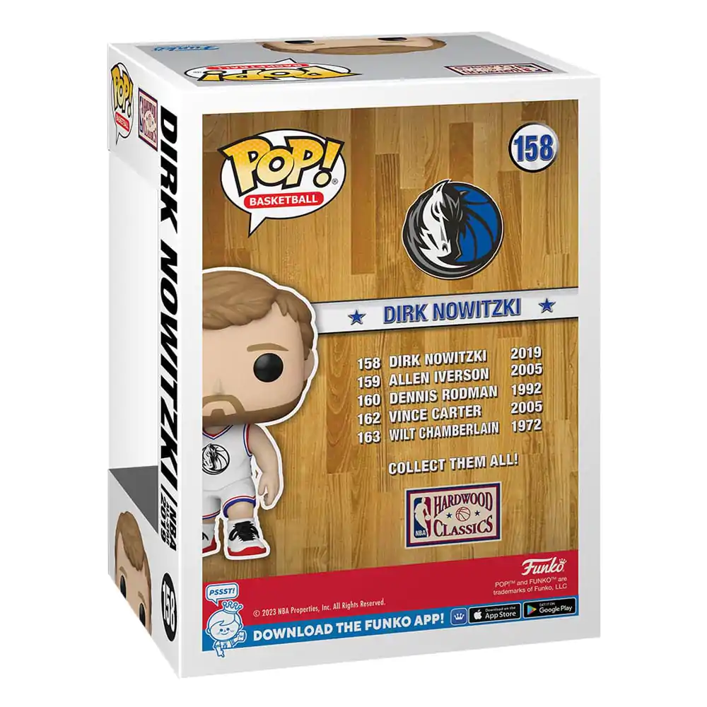 NBA Legends POP! Sports Vinyl Figur Dirk Nowitzki (2019) 9 cm termékfotó