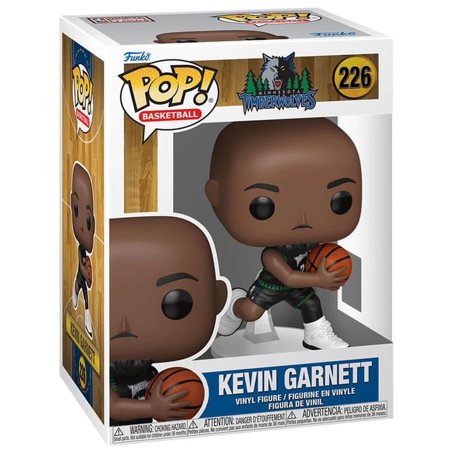 NBA Legends Funko POP! Sports Vinyl Figur Legends- Kevin Garnett(Wolves) 9 cm Produktfoto