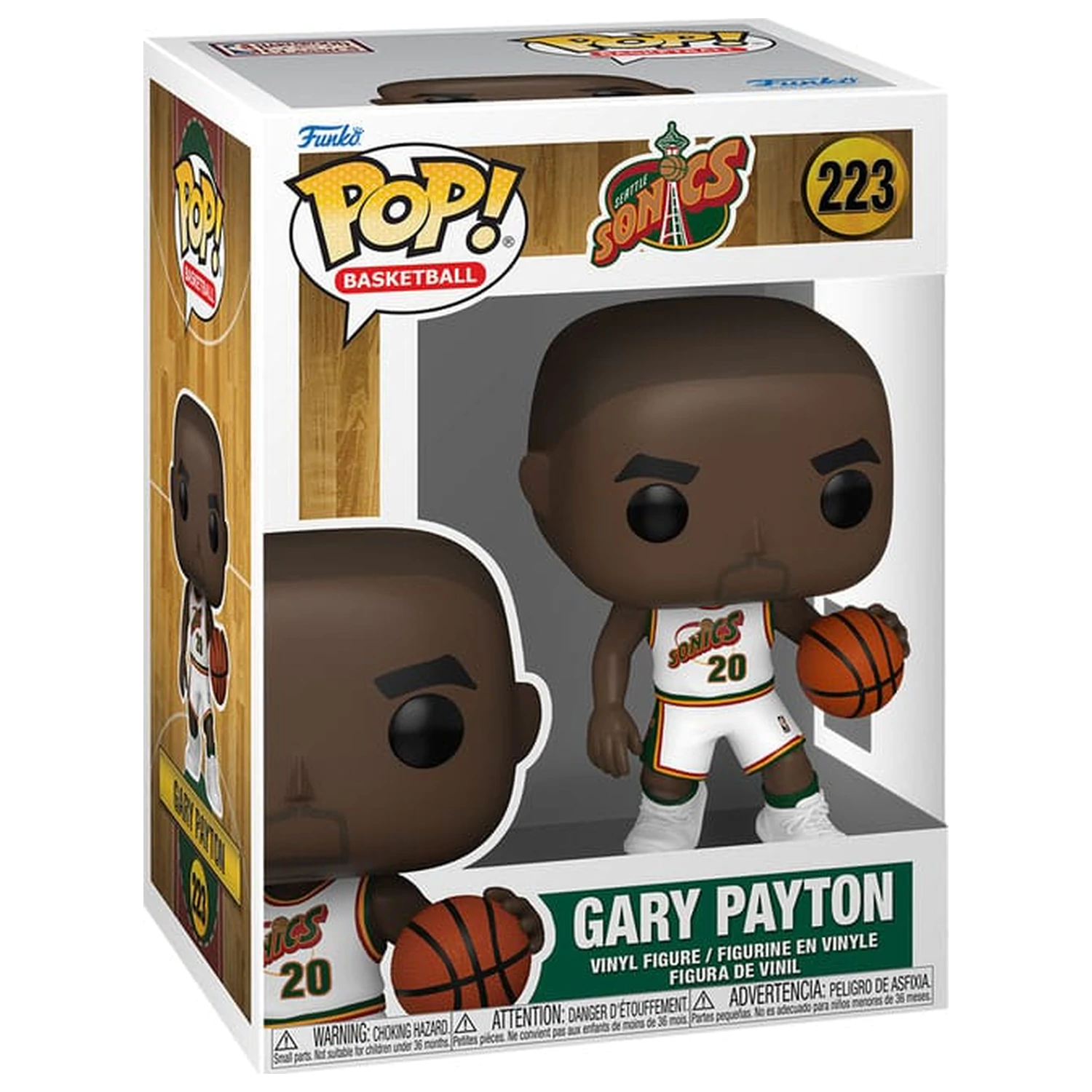 NBA Legends Funko POP! Sports Vinyl Figur Sonics- Gary Payton 9 cm Produktfoto