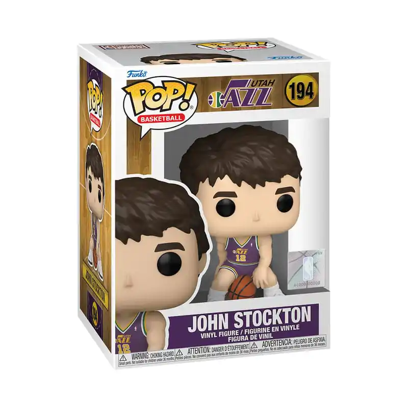 NBA Legends Funko POP! Sports Vinyl Figur Utah Jazz: John Stockton (Rookie Season) 9 cm termékfotó