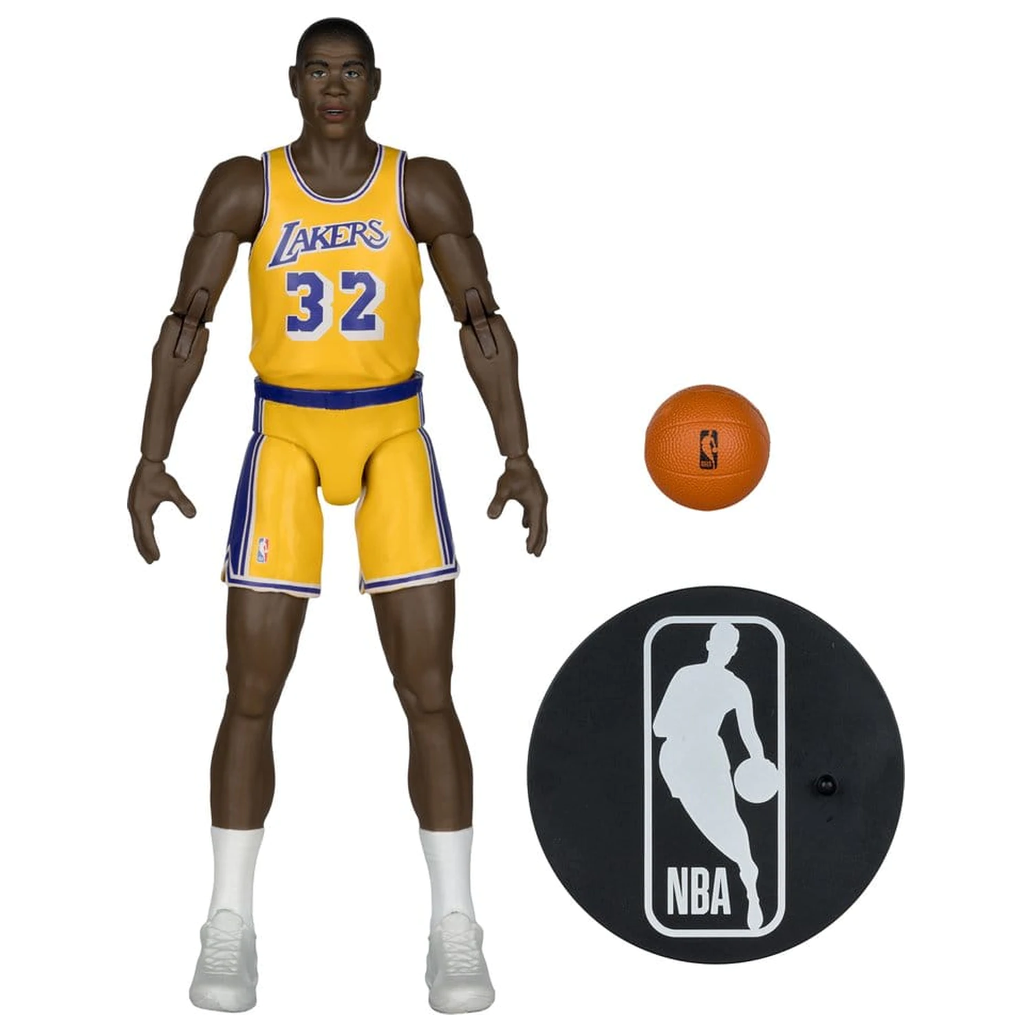NBA Legends Series Actionfigur Earvin "Magic" Johnson (Los Angeles Lakers) 15 cm Produktfoto
