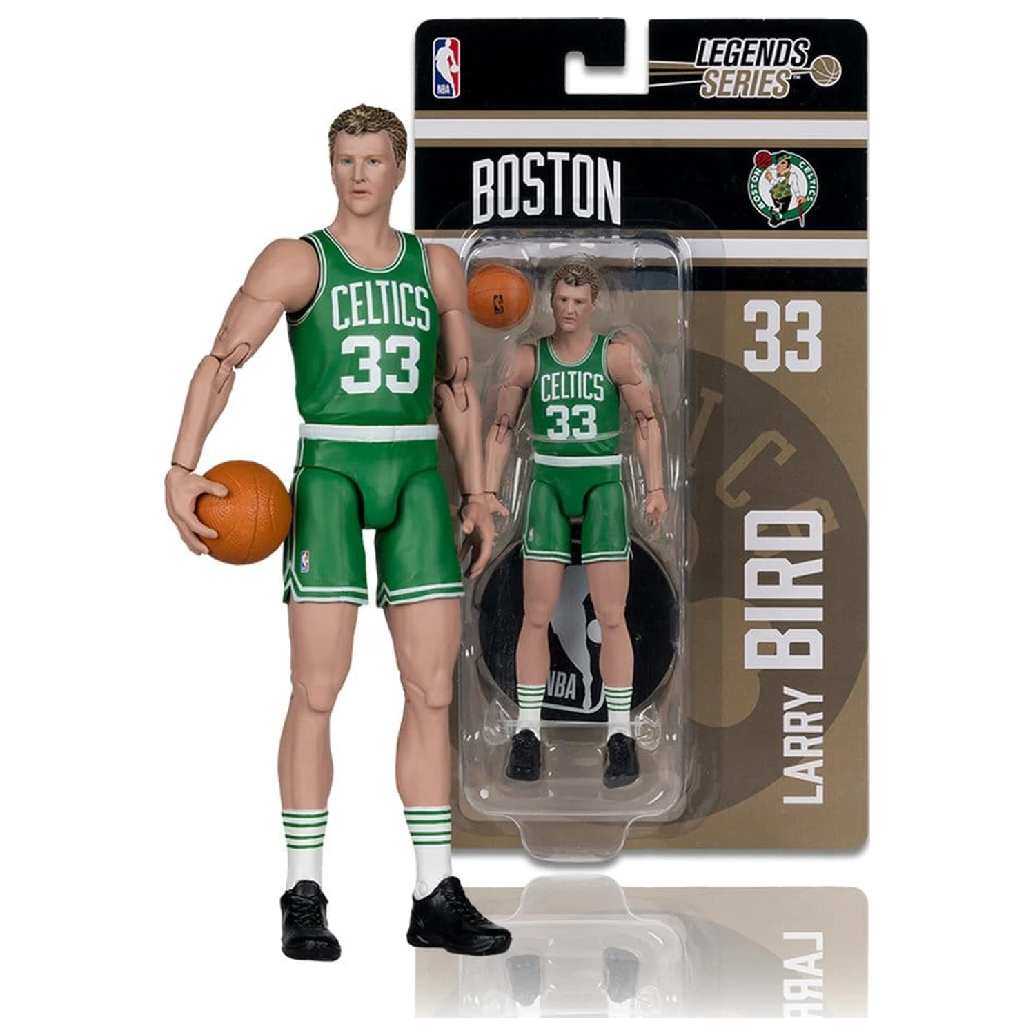 NBA Legends Series Actionfigur Larry Bird (Boston Celtics) 15 cm Produktfoto
