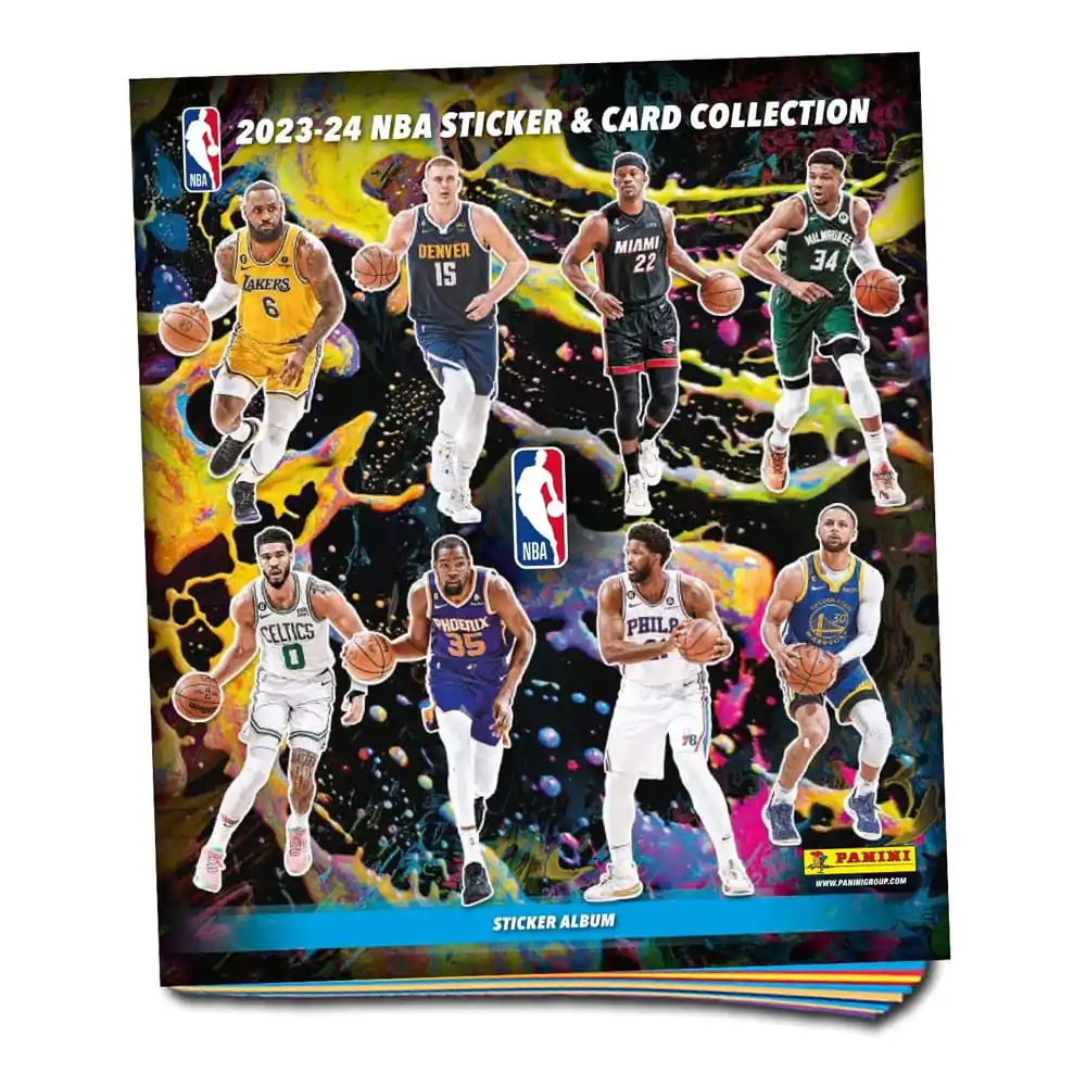 NBA Sticker & Trading Cards Collection 2023-24 Sticker Album *Deutsche Version* termékfotó