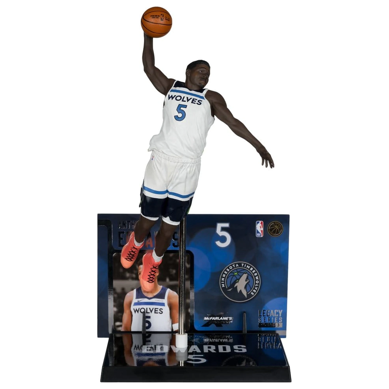 NBA McFarlane's SportsPicks Figur Anthony Edwards (Minnesota Timberwolves) 21 cm Produktfoto