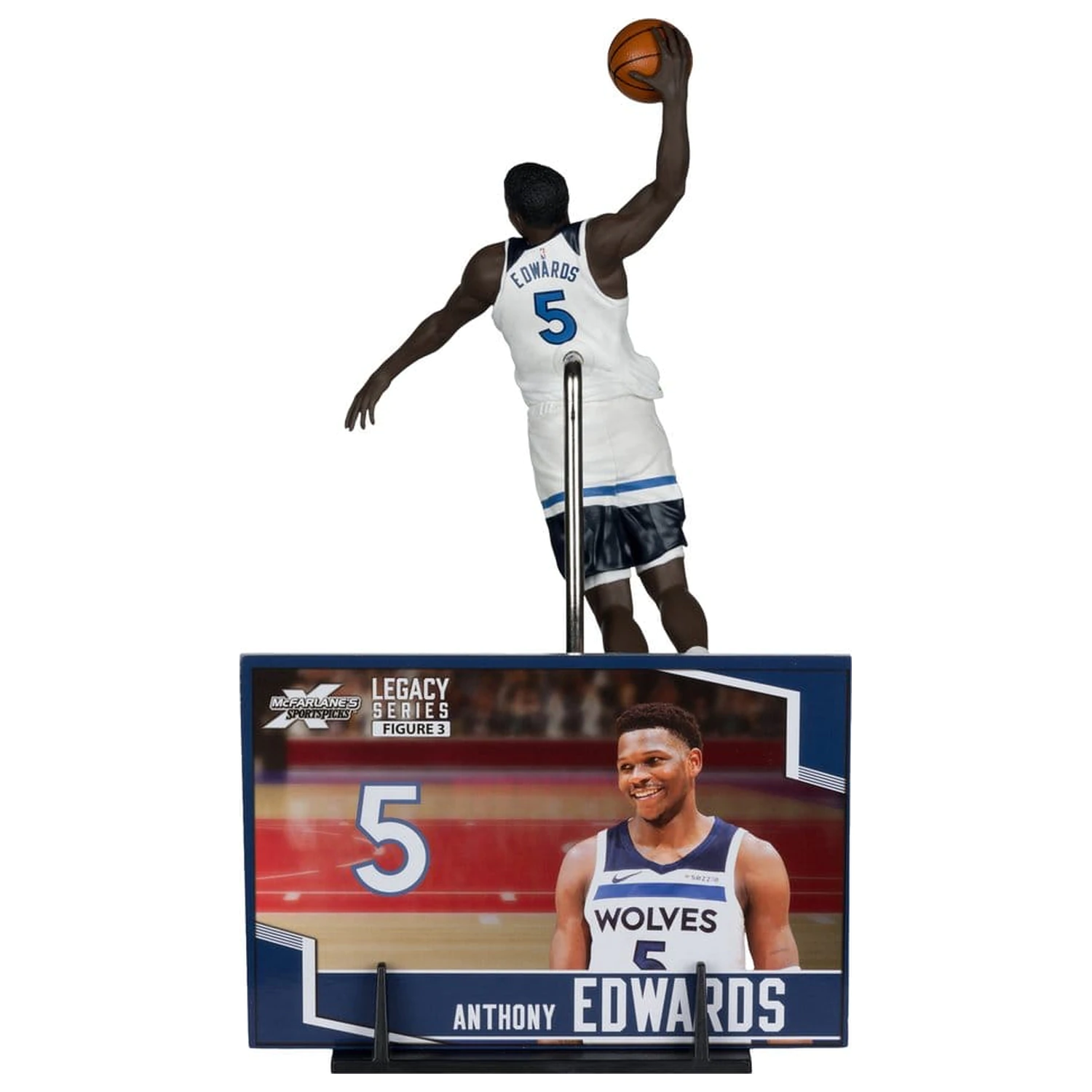 NBA McFarlane's SportsPicks Figur Anthony Edwards (Minnesota Timberwolves) 21 cm Produktfoto