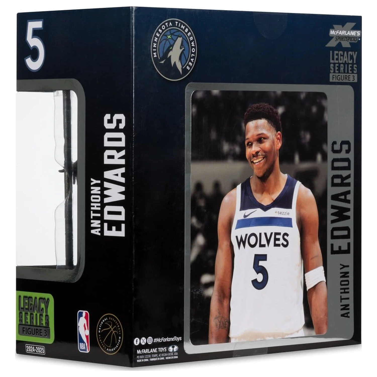 NBA McFarlane's SportsPicks Figur Anthony Edwards (Minnesota Timberwolves) 21 cm Produktfoto
