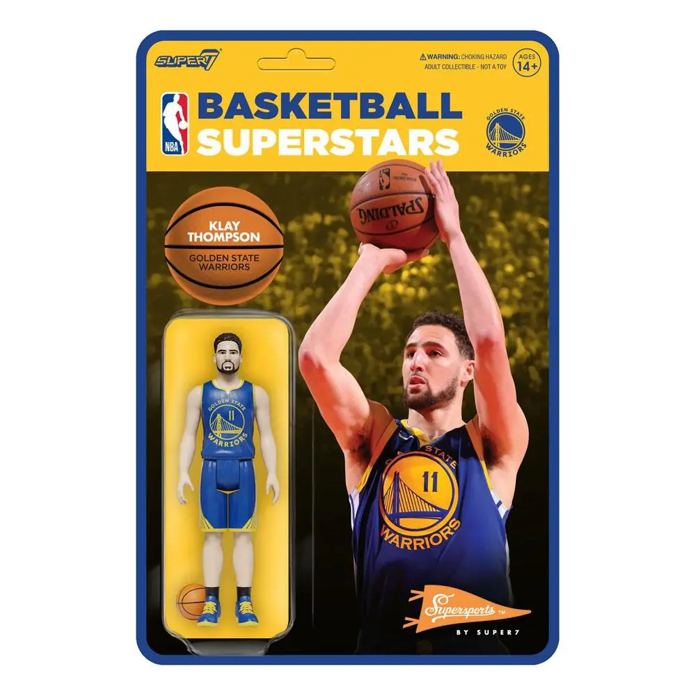 NBA ReAction Actionfigur Wave 4 Klay Thompson (Warriors) 10 cm Produktfoto