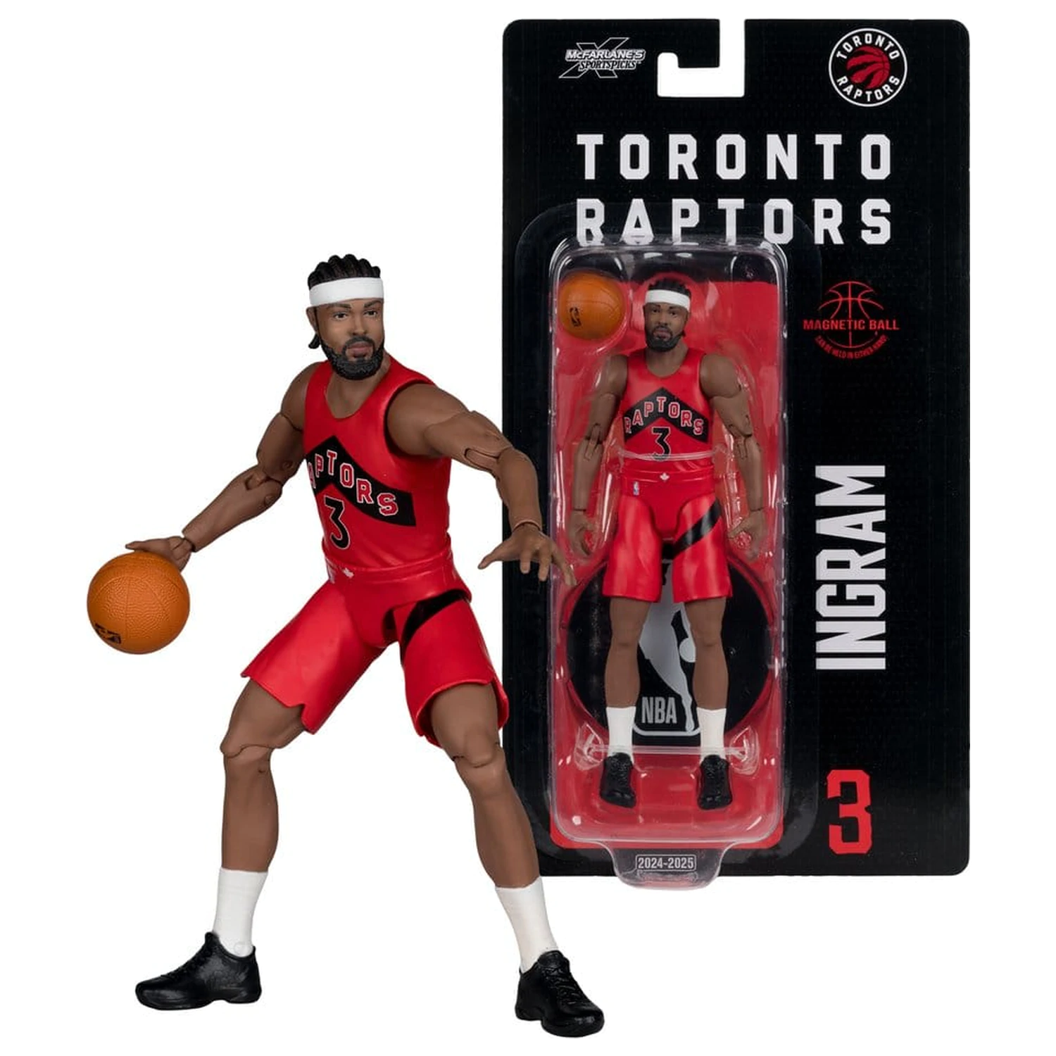 NBA SportsPicks Action Figur Brandon Ingram (Toronto Raptors) 16 cm Produktfoto