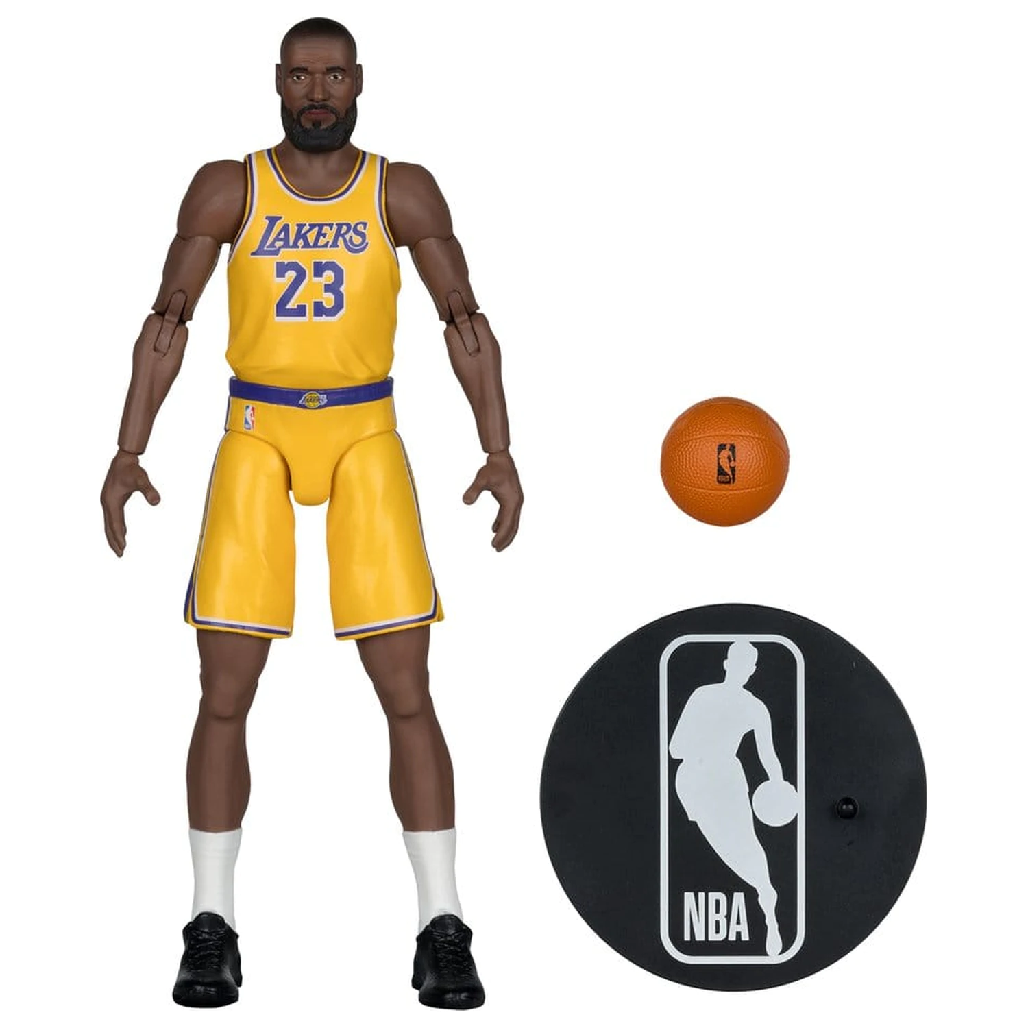 NBA SportsPicks Actionfigur Lebron James (Los Angeles Lakers) 16 cm Produktfoto
