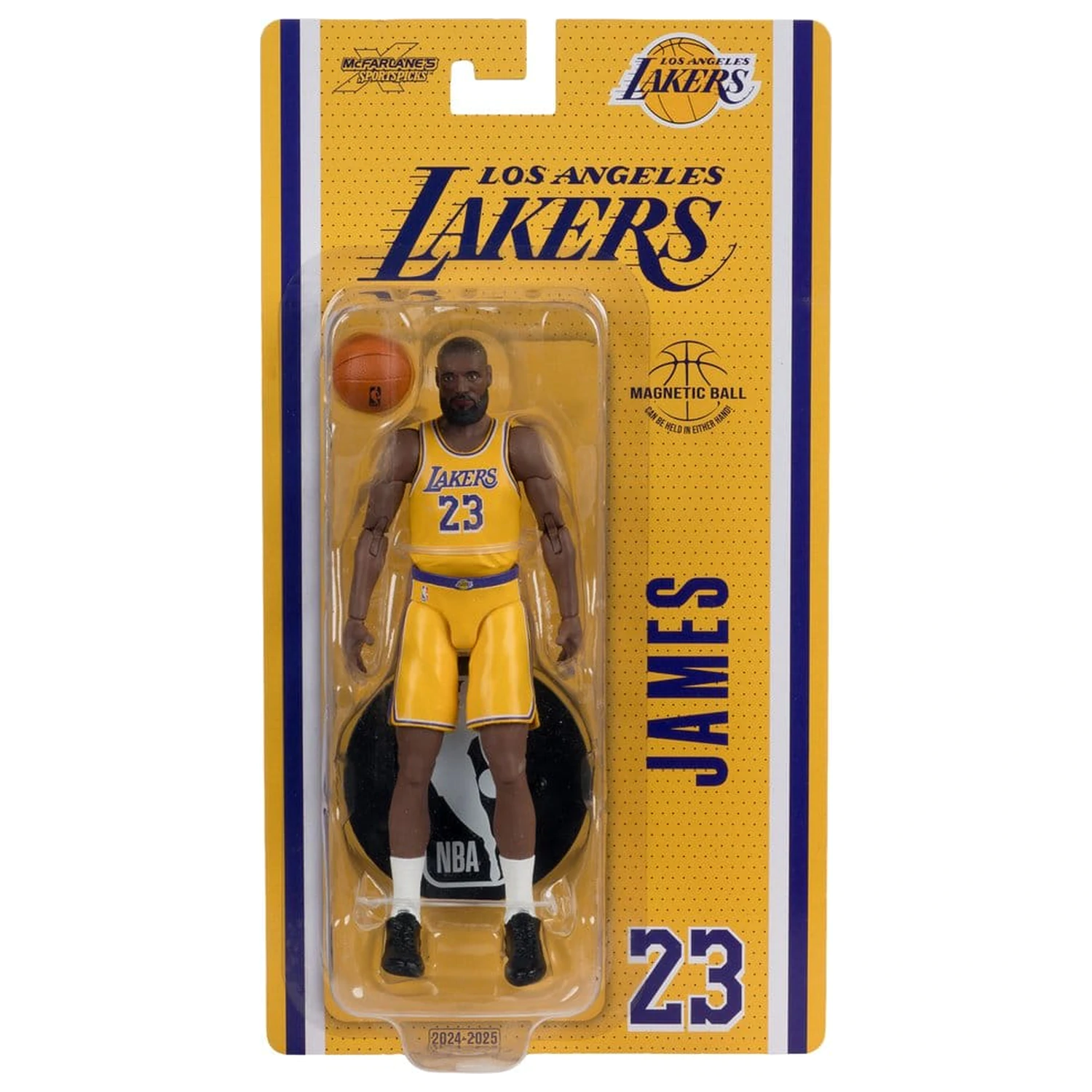 NBA SportsPicks Actionfigur Lebron James (Los Angeles Lakers) 16 cm Produktfoto