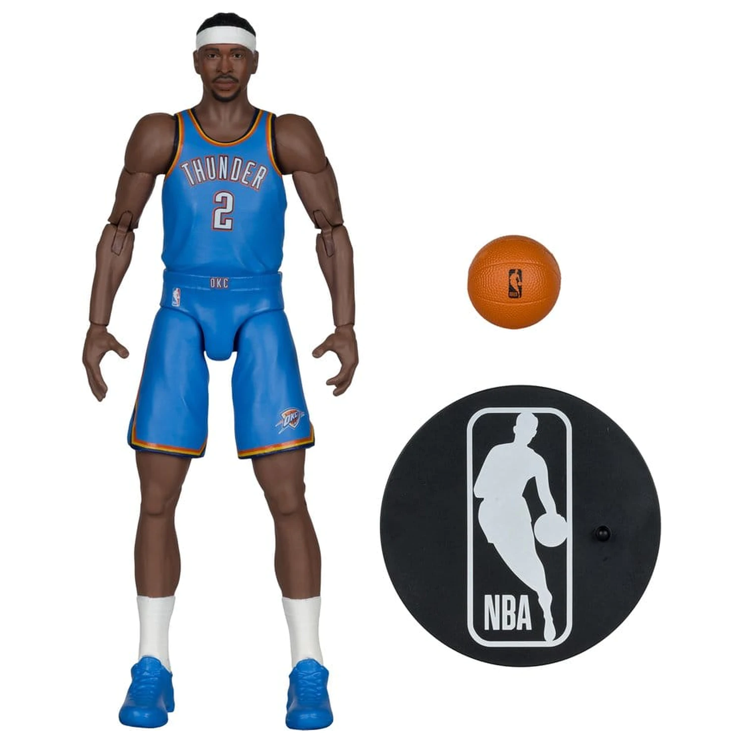 NBA SportsPicks Action Figur Shai Gilgeous-Alexander (Oklahoma City Thunder) 16 cm Produktfoto
