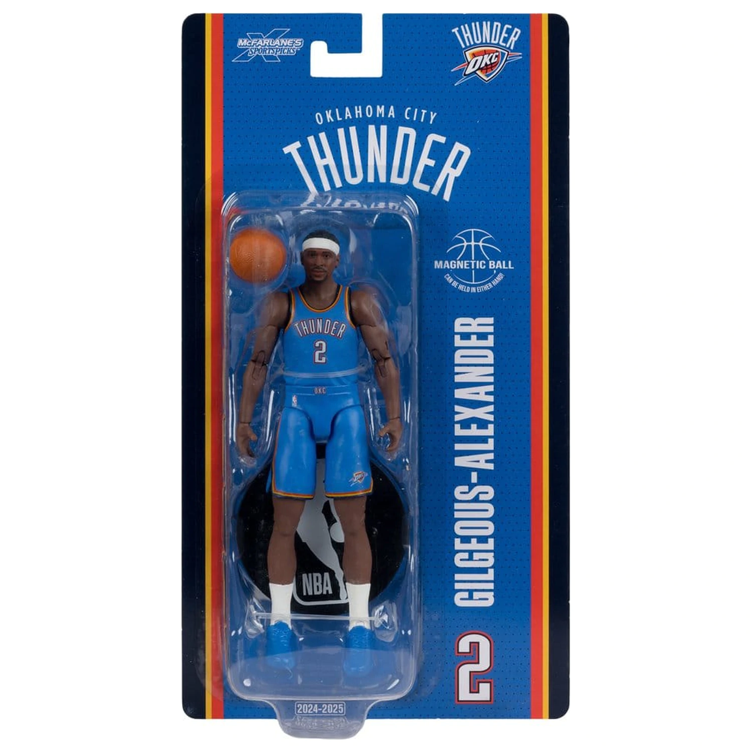 NBA SportsPicks Action Figur Shai Gilgeous-Alexander (Oklahoma City Thunder) 16 cm Produktfoto