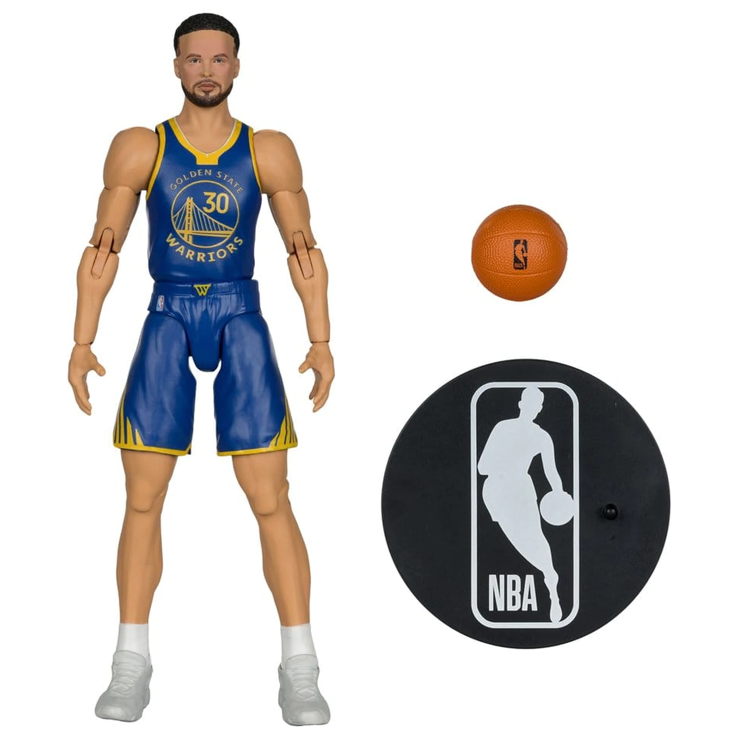 NBA SportsPicks Actionfigur Stephen Curry (Golden State Warriors) 15 cm Produktfoto