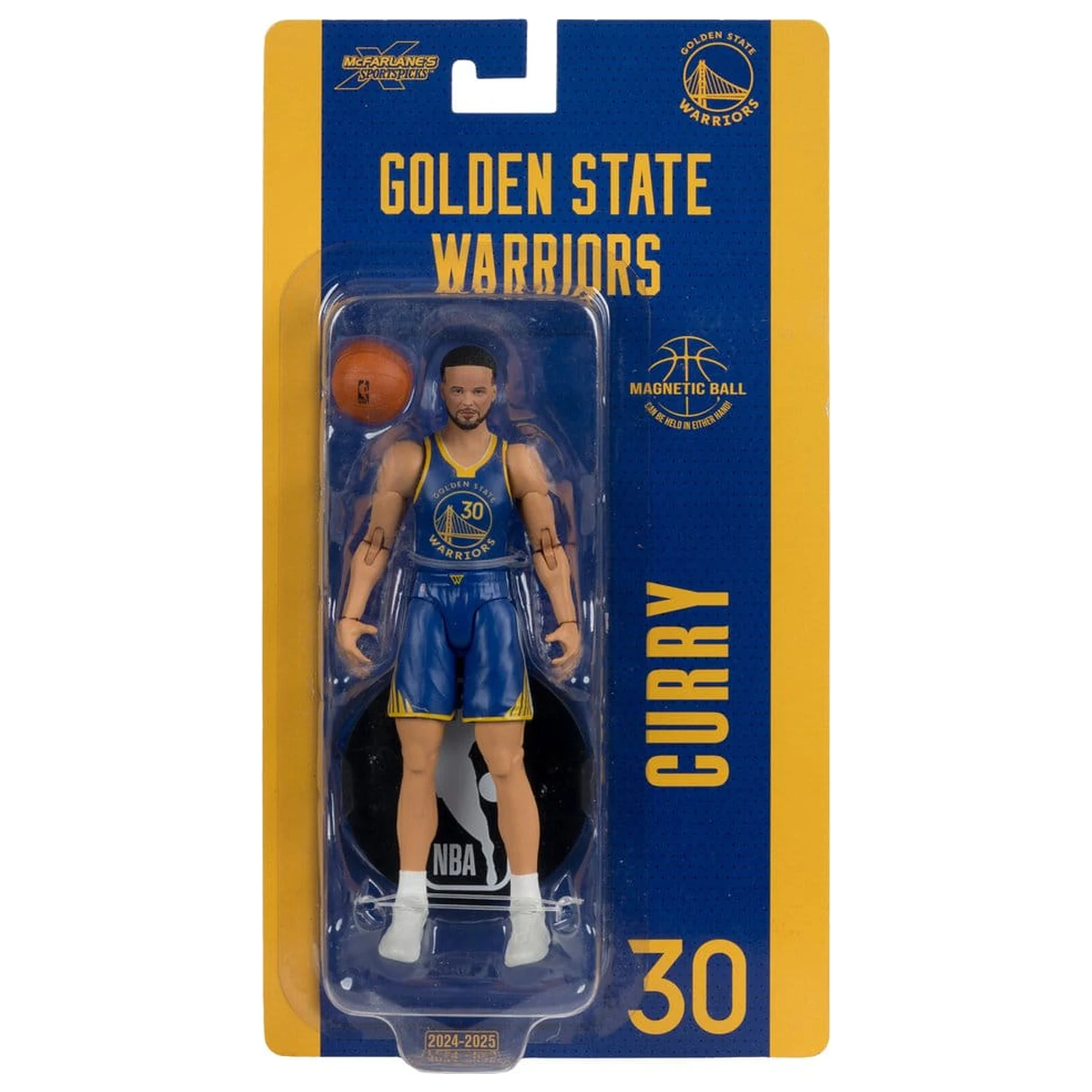 NBA SportsPicks Actionfigur Stephen Curry (Golden State Warriors) 15 cm Produktfoto