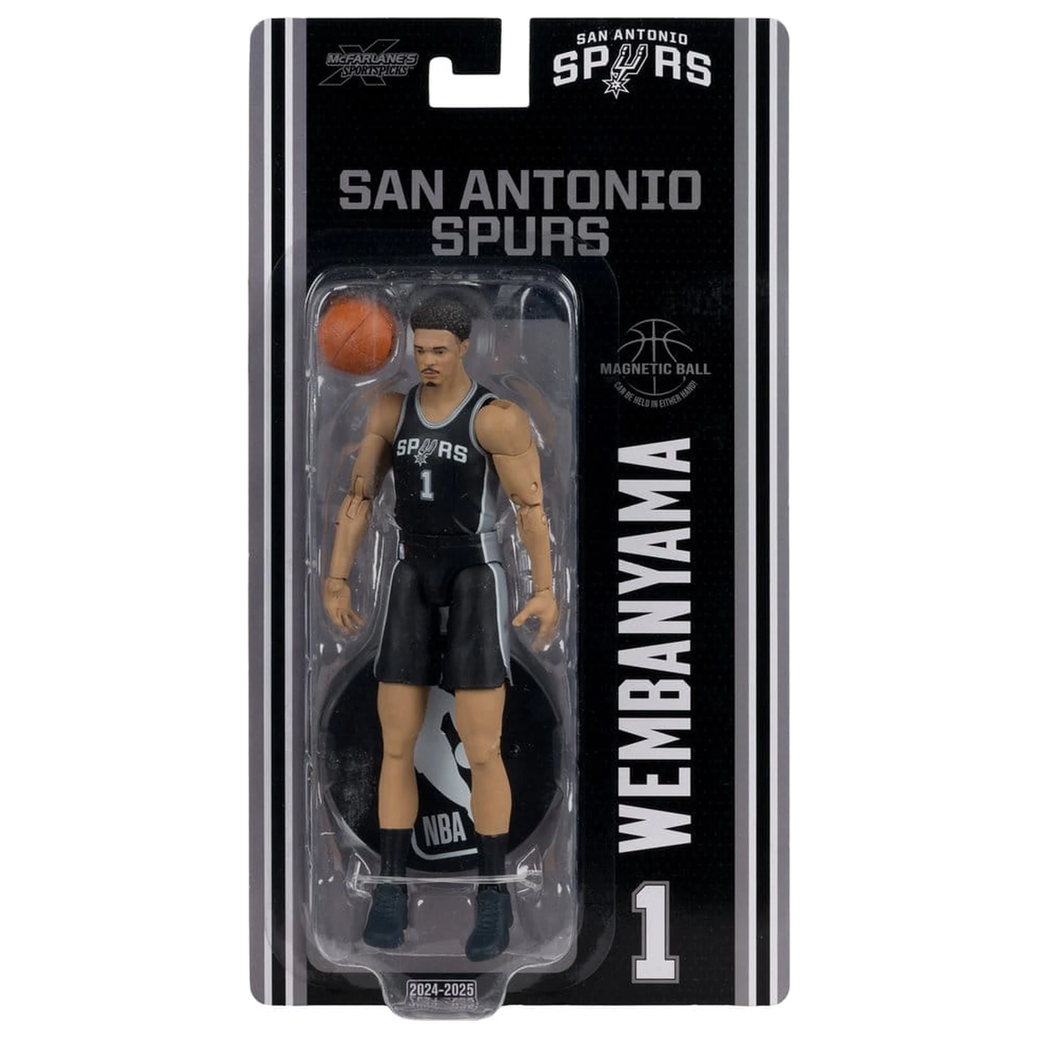 NBA SportsPicks Actionfigur Victor Wembanyama (San Antonio Spurs) 17 cm Produktfoto