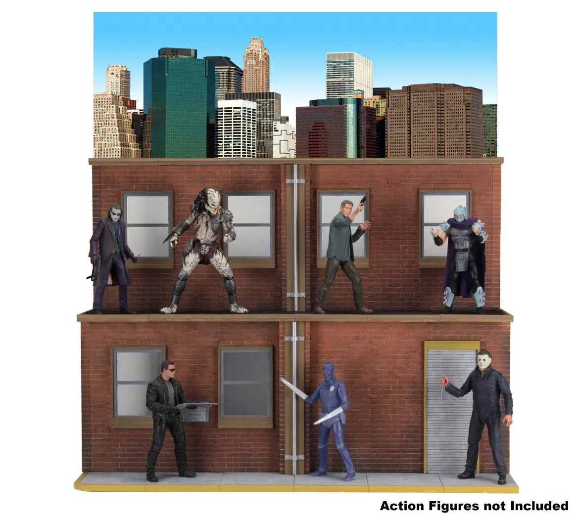 NECA Originals Diorama Street Scene 46 cm termékfotó