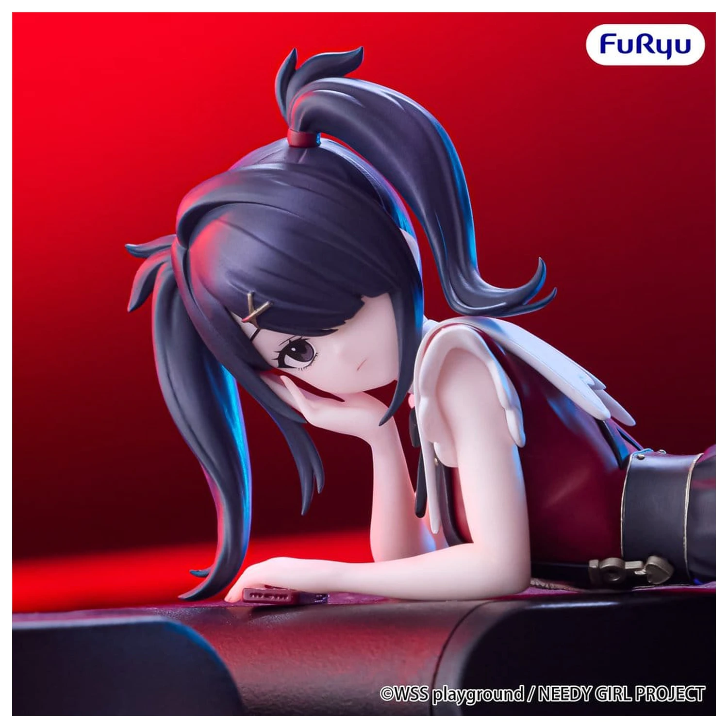 Needy Girl Overdose Noodle Stopper PVC-Figur Ame-chan 14 cm Produktfoto