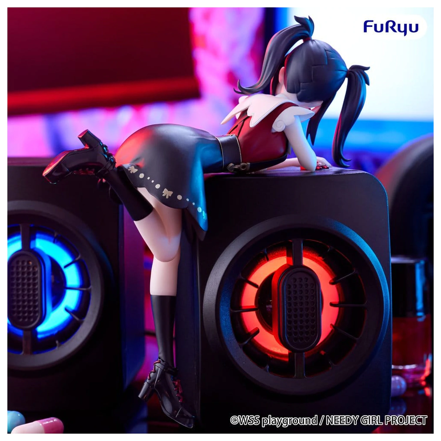 Needy Girl Overdose Noodle Stopper PVC-Figur Ame-chan 14 cm Produktfoto