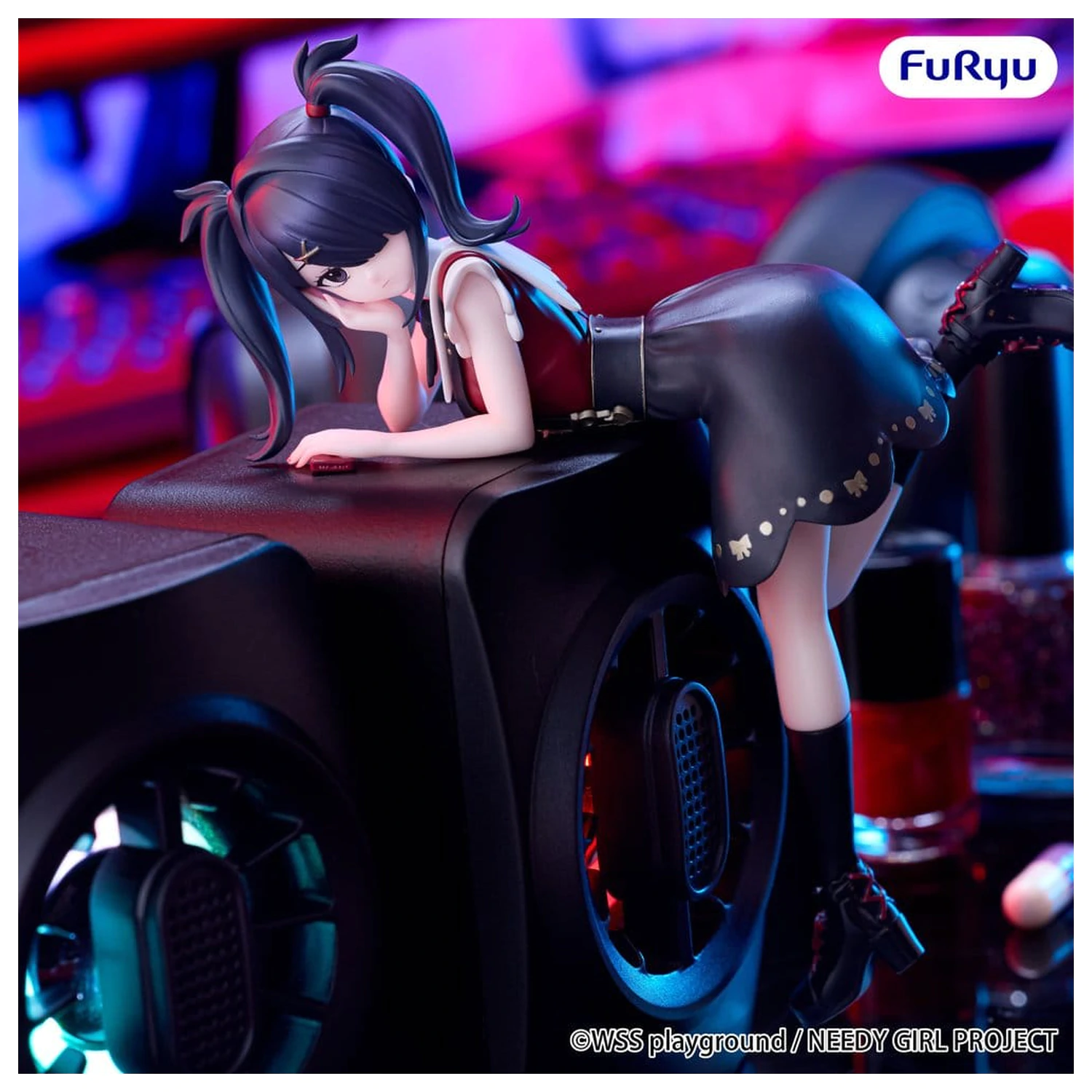 Needy Girl Overdose Noodle Stopper PVC-Figur Ame-chan 14 cm Produktfoto