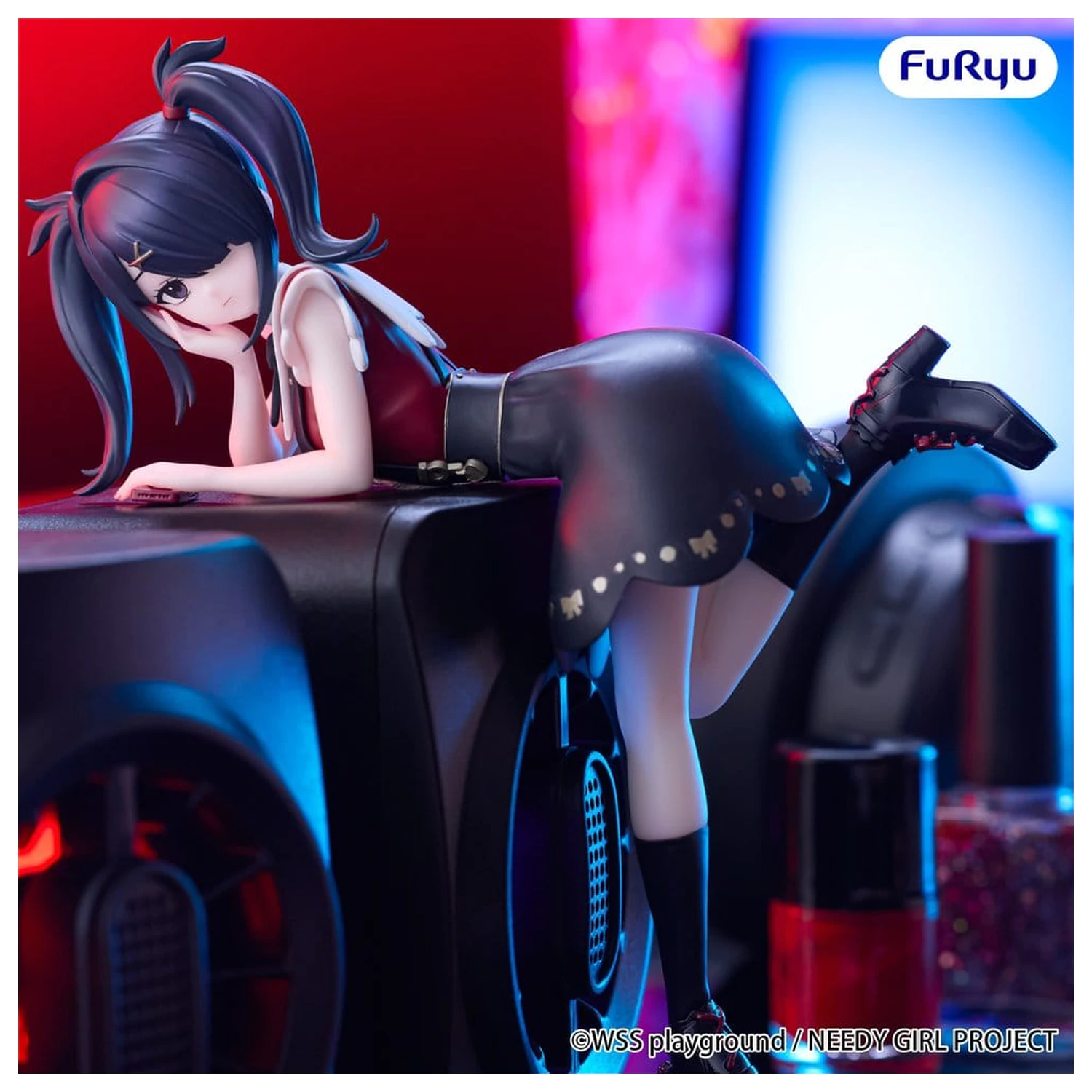 Needy Girl Overdose Noodle Stopper PVC-Figur Ame-chan 14 cm Produktfoto