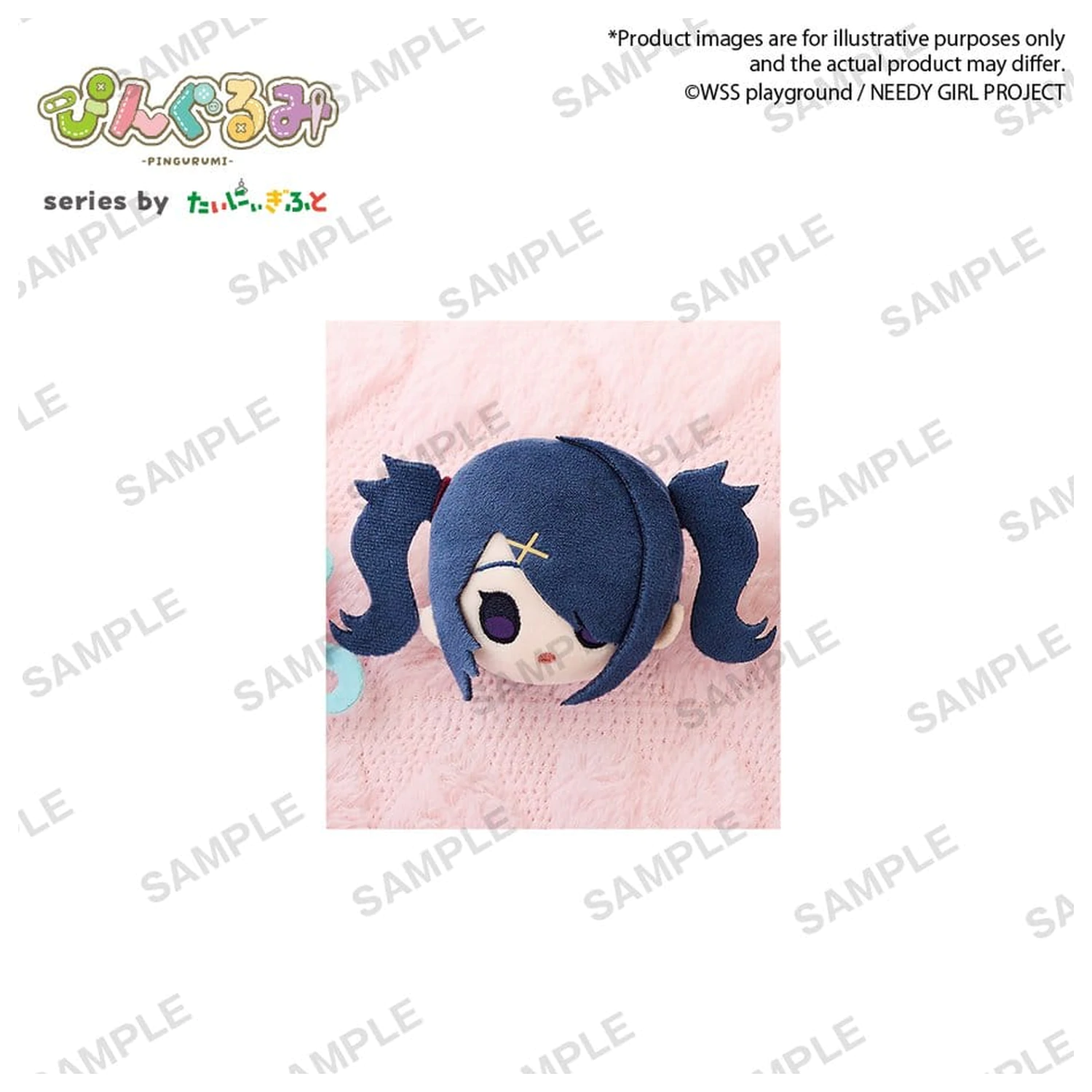 Needy Girl Overdose Pingurumi Mini Figur Ame-chan 8 cm Produktfoto