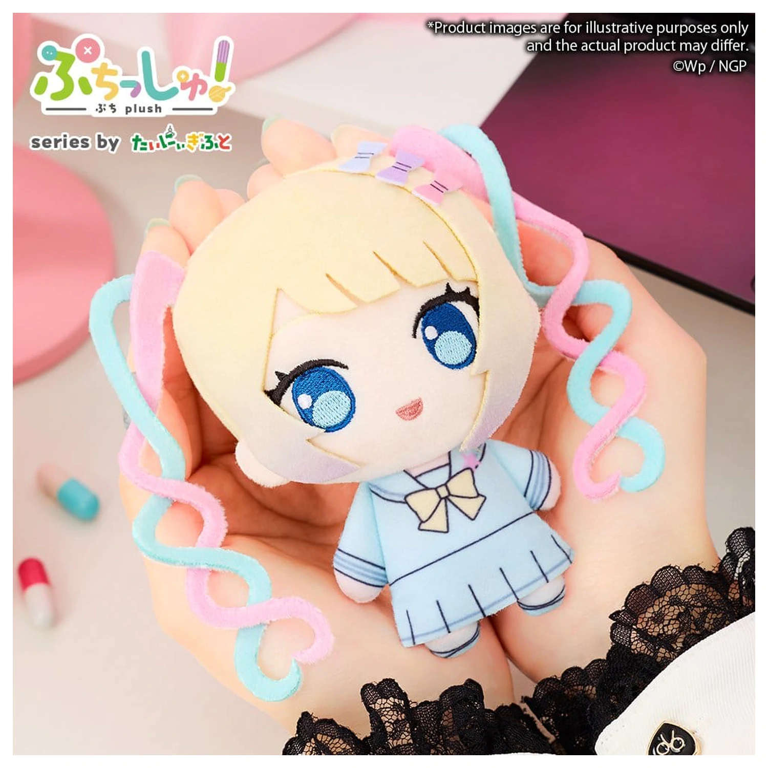 Needy Girl Overdose Puchish! Plüschfigur Internet Angel 12 cm Produktfoto