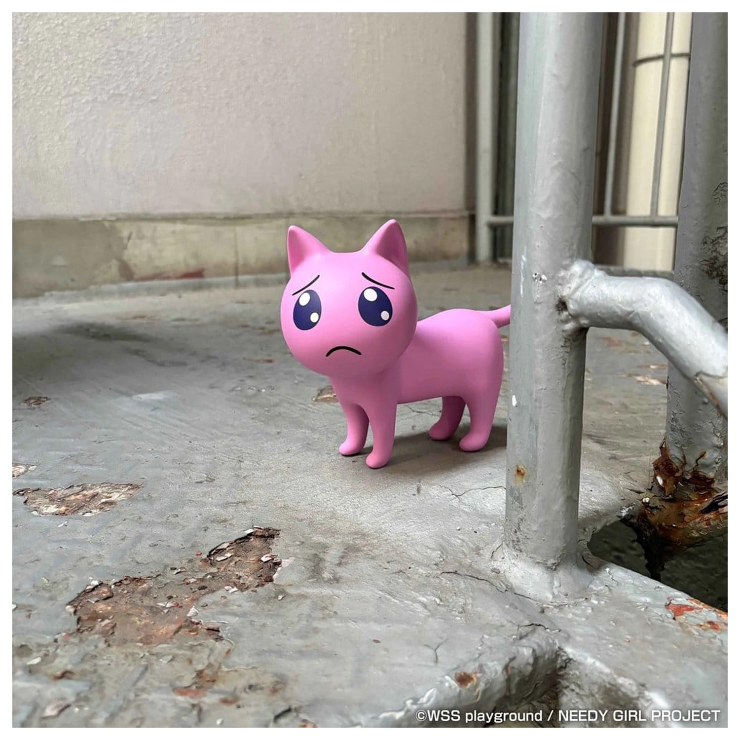 Needy Girl Overdose Weichvinyl Figur Katze Sorry 15 cm Produktfoto