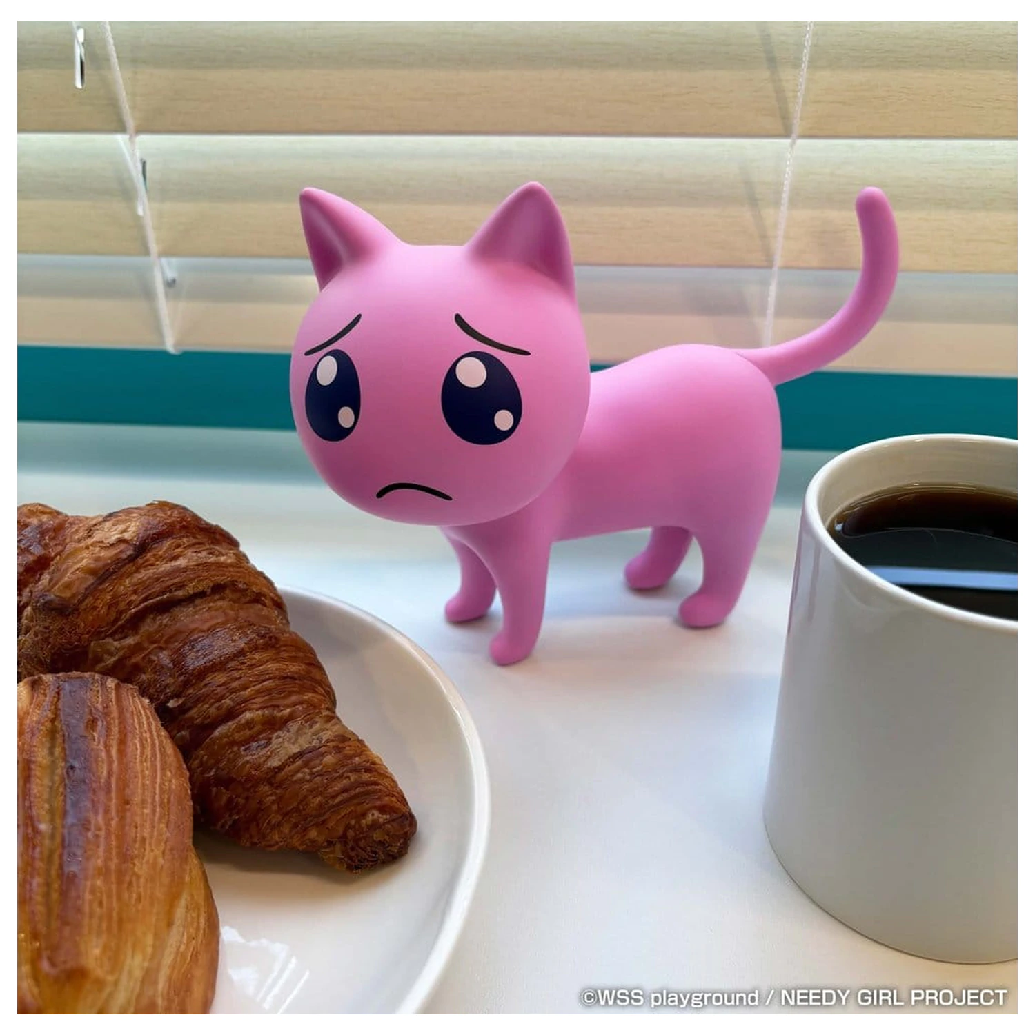Needy Girl Overdose Weichvinyl Figur Katze Sorry 15 cm Produktfoto