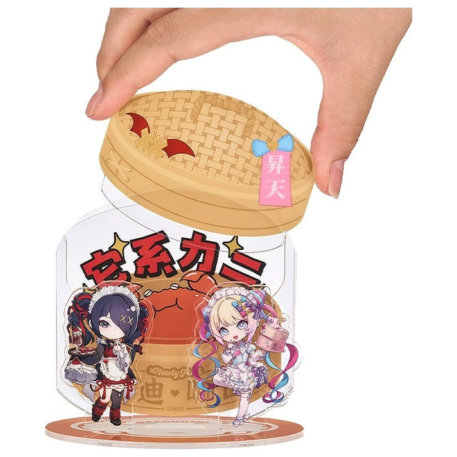 Needy Streamer Overload Needy Streamer Chinese Restaurant Series Acryl-Diorama Chibi Produktfoto