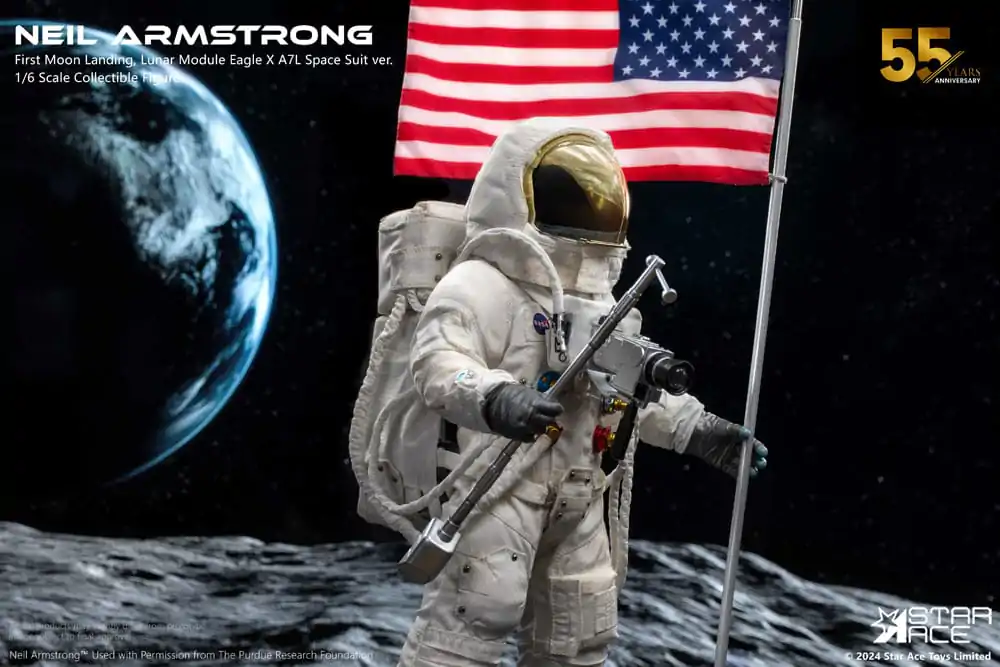 Neil Armstrong Actionfigur 1/6 Neil Armstrong Deluxe Version 30 cm Produktfoto