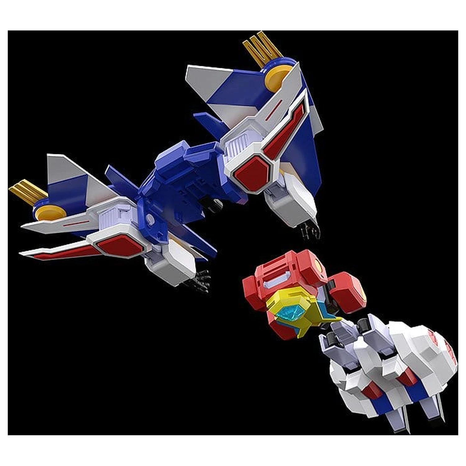 Nekketsu Saikyo Go-Saurer Moderoid Plastik Modell Bausatz Go-Saurer 16 cm Produktfoto