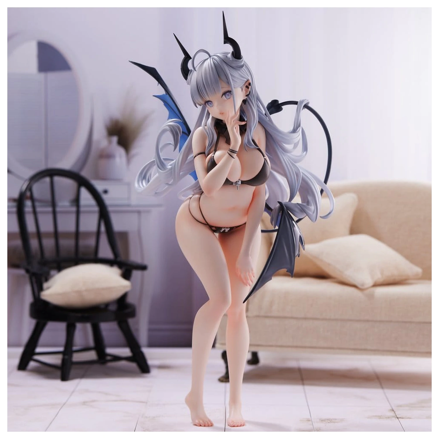 Nekojira Illustration PVC Figur Thea-chan Reissue 27 cm Produktfoto